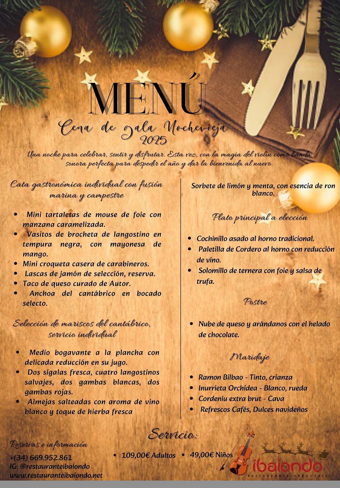 Restaurante Ibaiondo - Irun - Gipuzkoa